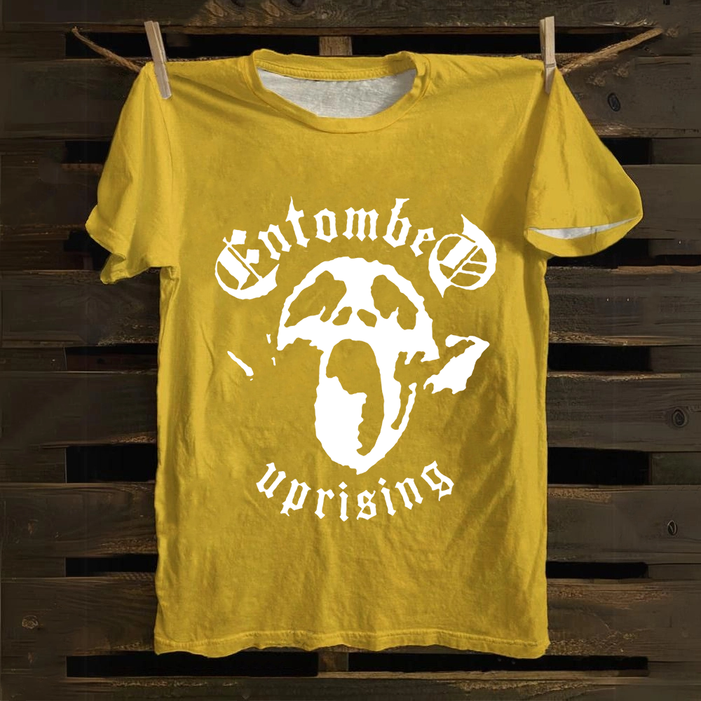 Unisex Vintage Entombed Cotton T-Shirt