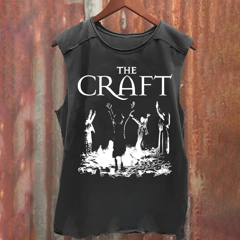 The Craft Horror Movie Vintage Washed Tank Top