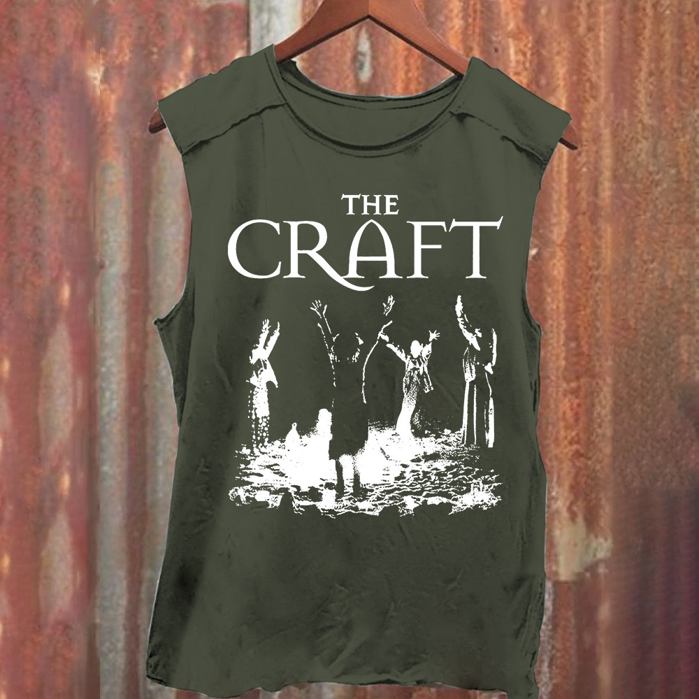 The Craft Horror Movie Vintage Washed Tank Top
