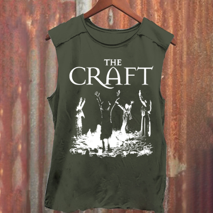 The Craft Horror Movie Vintage Washed Tank Top