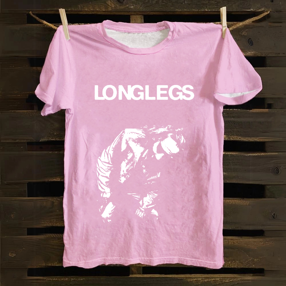 Unisex Vintage Longlegs Horror Movie Cotton T-Shirt