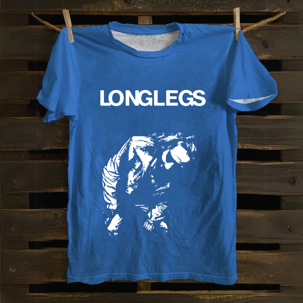 Unisex Vintage Longlegs Horror Movie Cotton T-Shirt