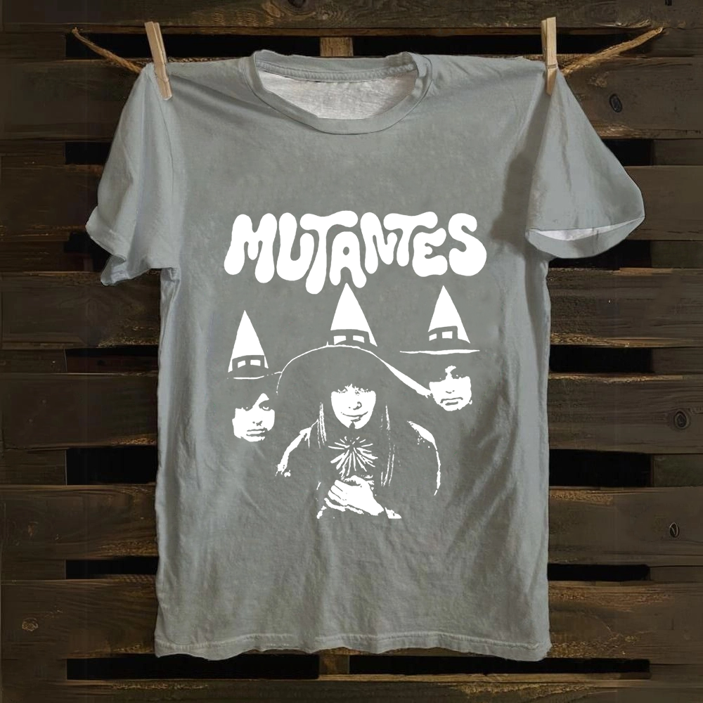 Unisex Vintage Os Mutantes Rock Band Cotton T-Shirt