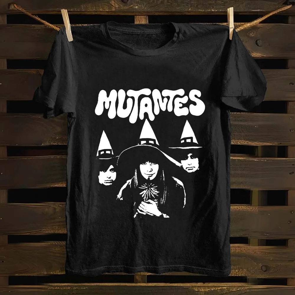 Unisex Vintage Os Mutantes Rock Band Cotton T-Shirt