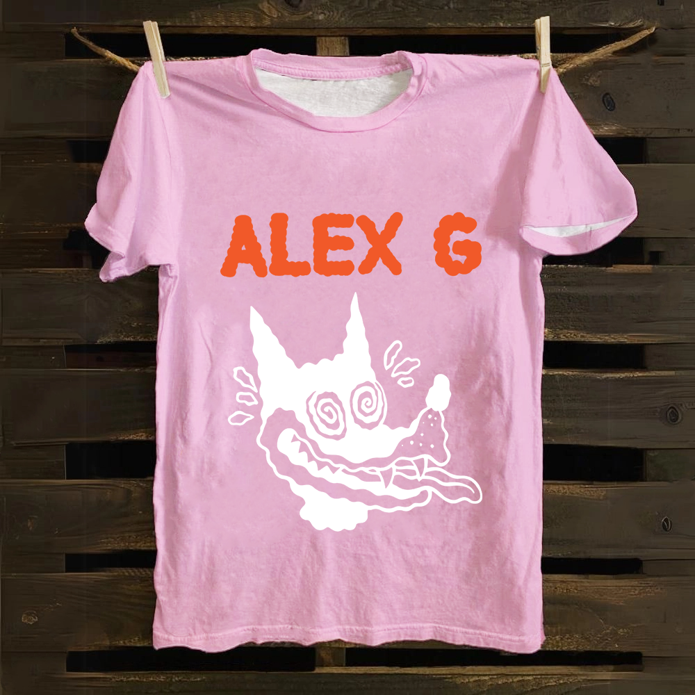 Unisex Vintage Alex G Musician Cotton T-Shirt