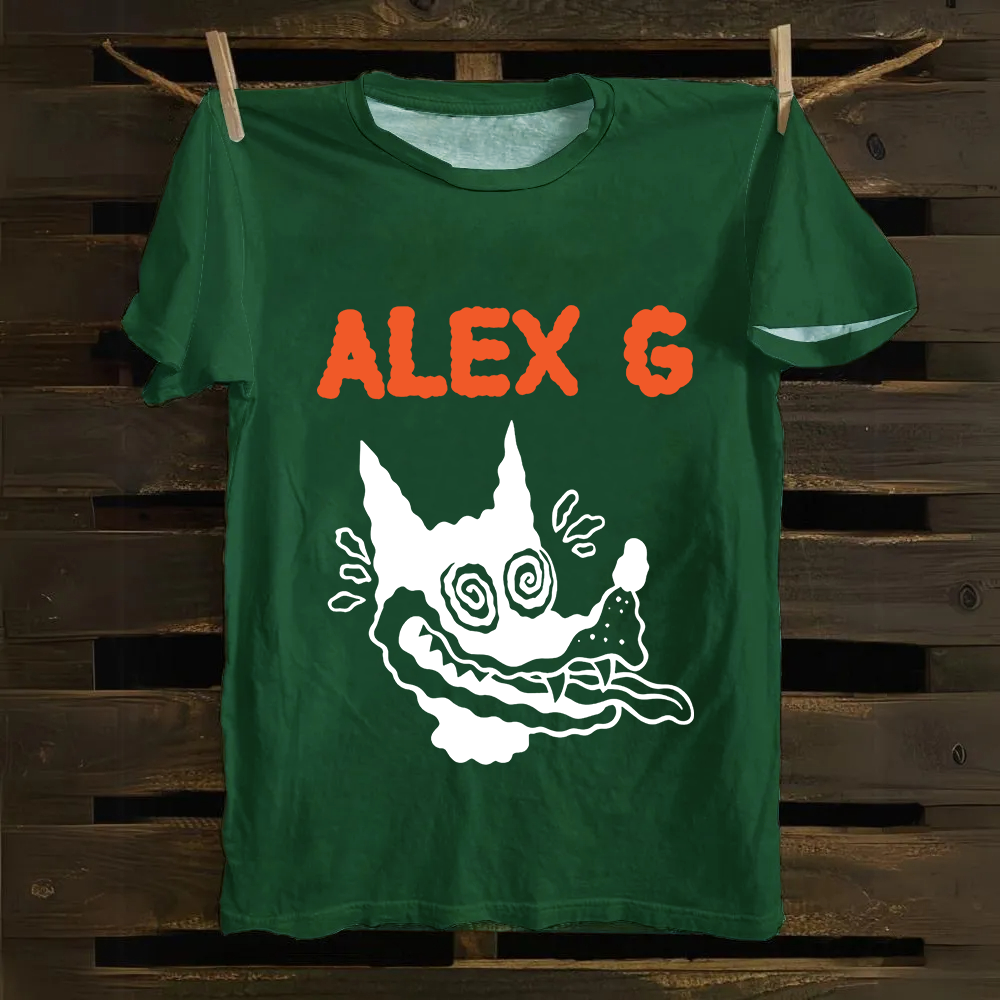 Unisex Vintage Alex G Musician Cotton T-Shirt