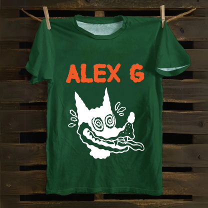 Unisex Vintage Alex G Musician Cotton T-Shirt