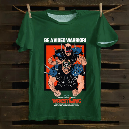 Unisex Vintage WCW Wrestling Sting  Cotton T-Shirt