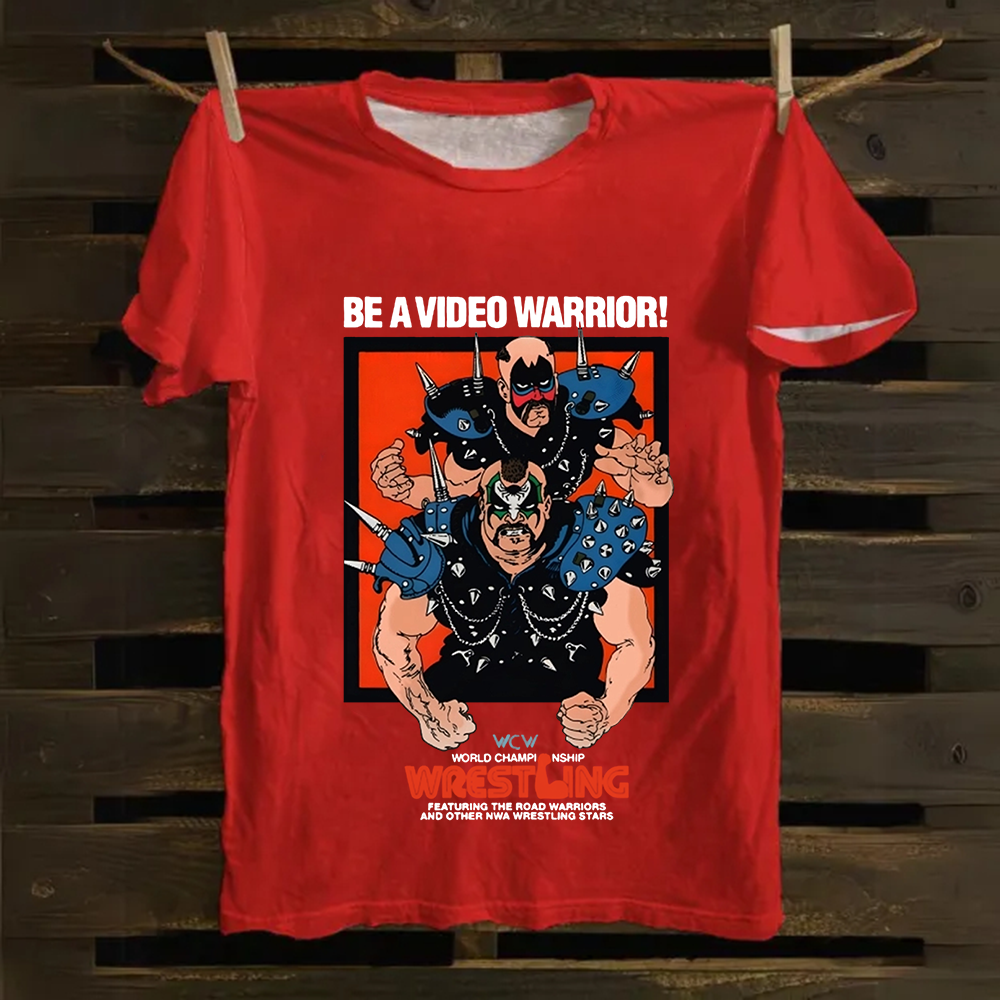 Unisex Vintage WCW Wrestling Sting  Cotton T-Shirt