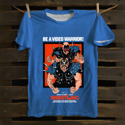 Unisex Vintage WCW Wrestling Sting  Cotton T-Shirt