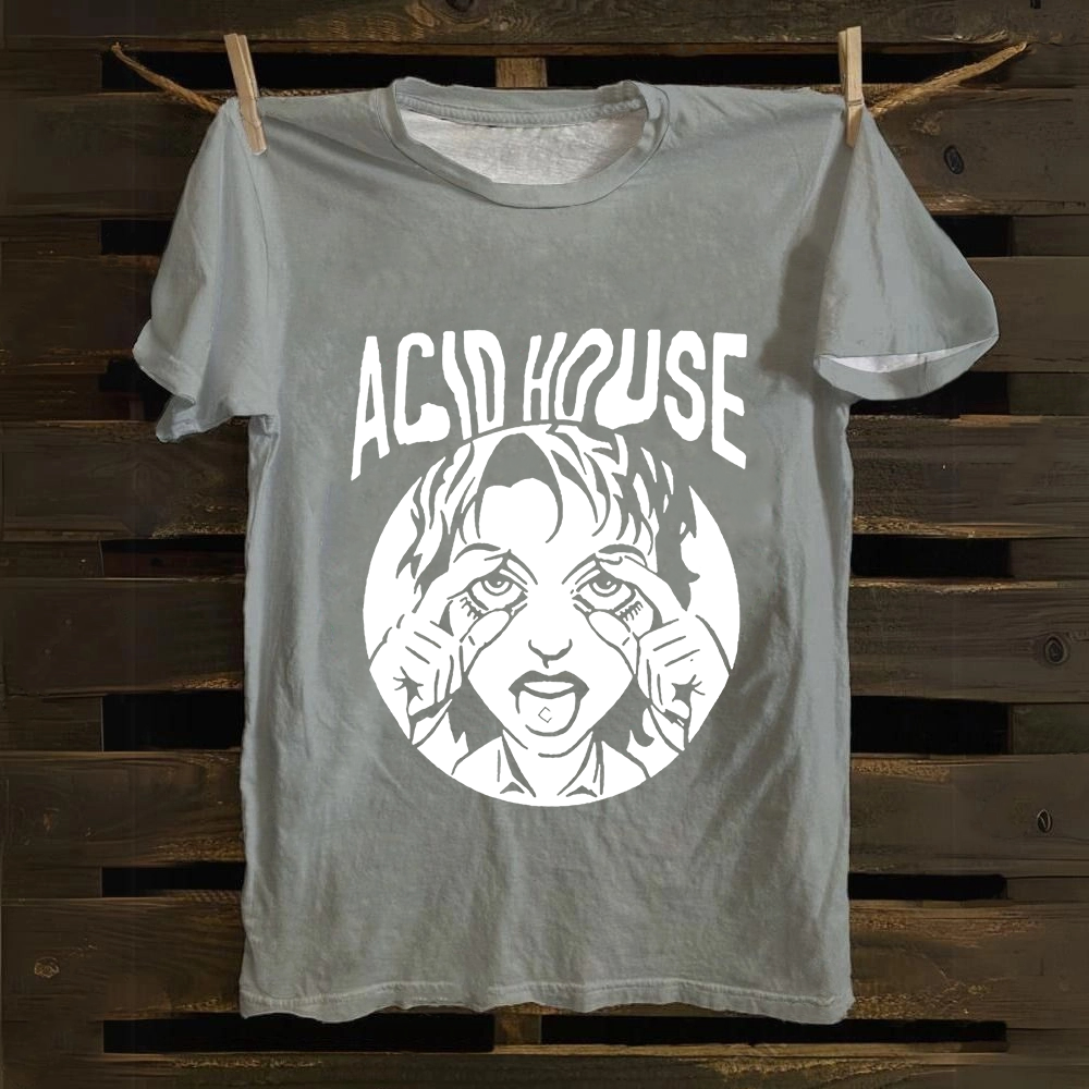 Unisex Vintage Chicago Rock Band Cotton T-Shirt