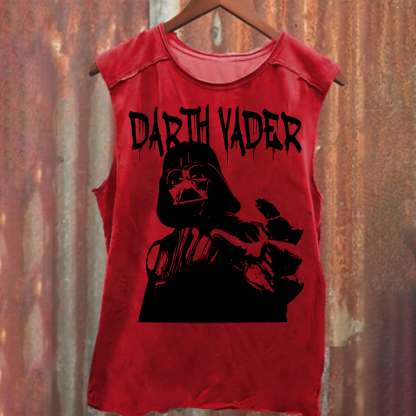 Darth Vader Star Wars Movie Casual Printed Tank Top