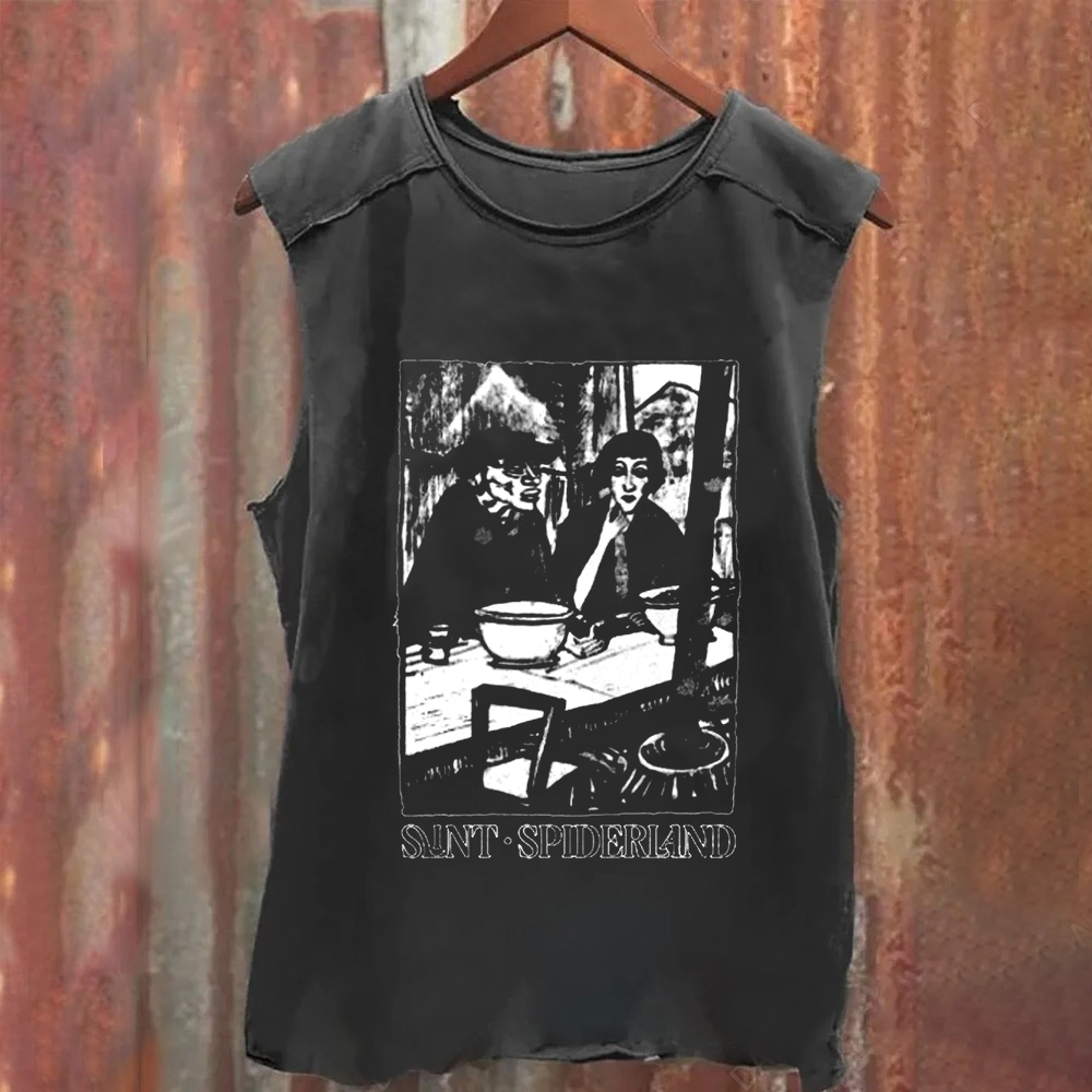 Unisex Vintage Washed Slint Spiderland Music Tank Top