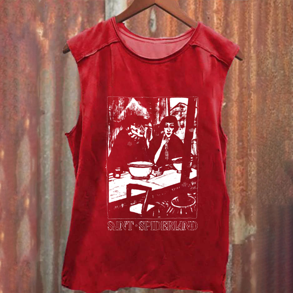 Unisex Vintage Washed Slint Spiderland Music Tank Top