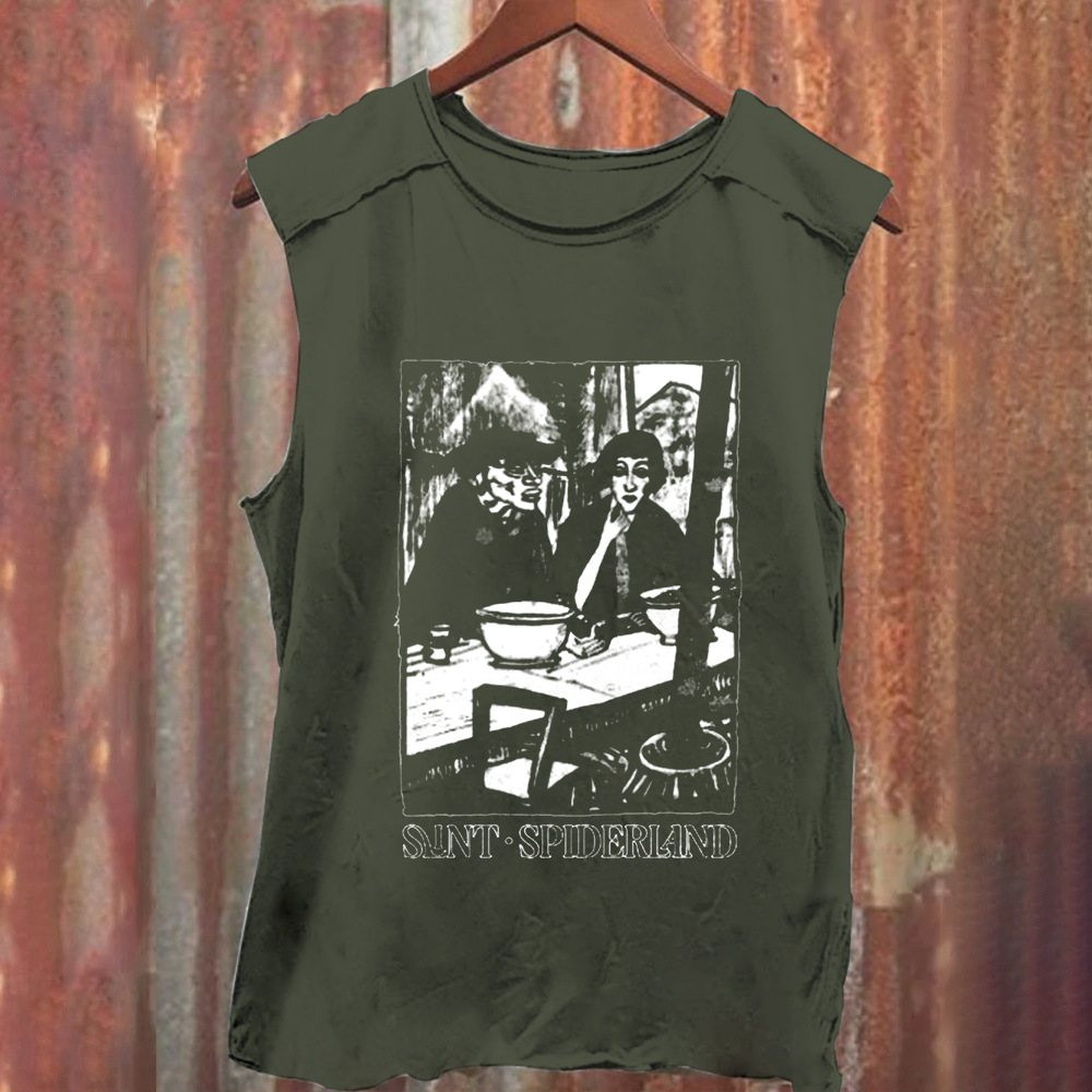 Unisex Vintage Washed Slint Spiderland Music Tank Top