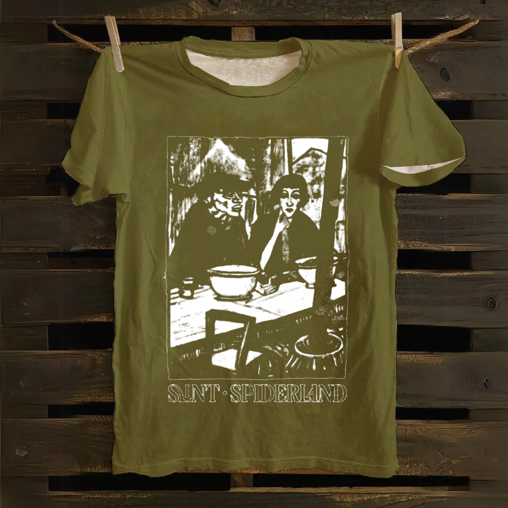 Unisex Vintage Slint Spiderland Music Cotton T-Shirt