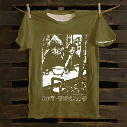 Unisex Vintage Slint Spiderland Music Cotton T-Shirt