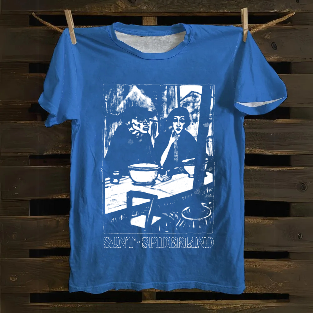 Unisex Vintage Slint Spiderland Music Cotton T-Shirt