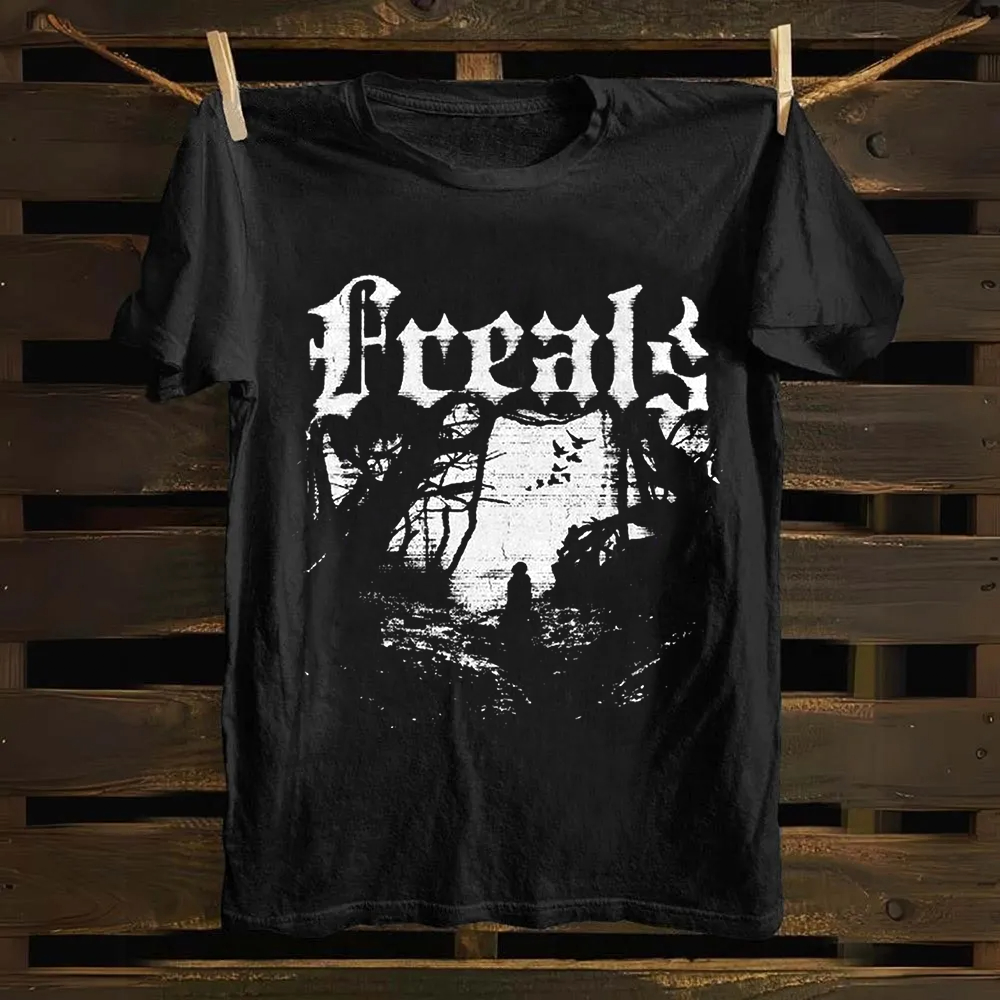 Unisex Vintage Freaks Horror Movie Cotton T-Shirt