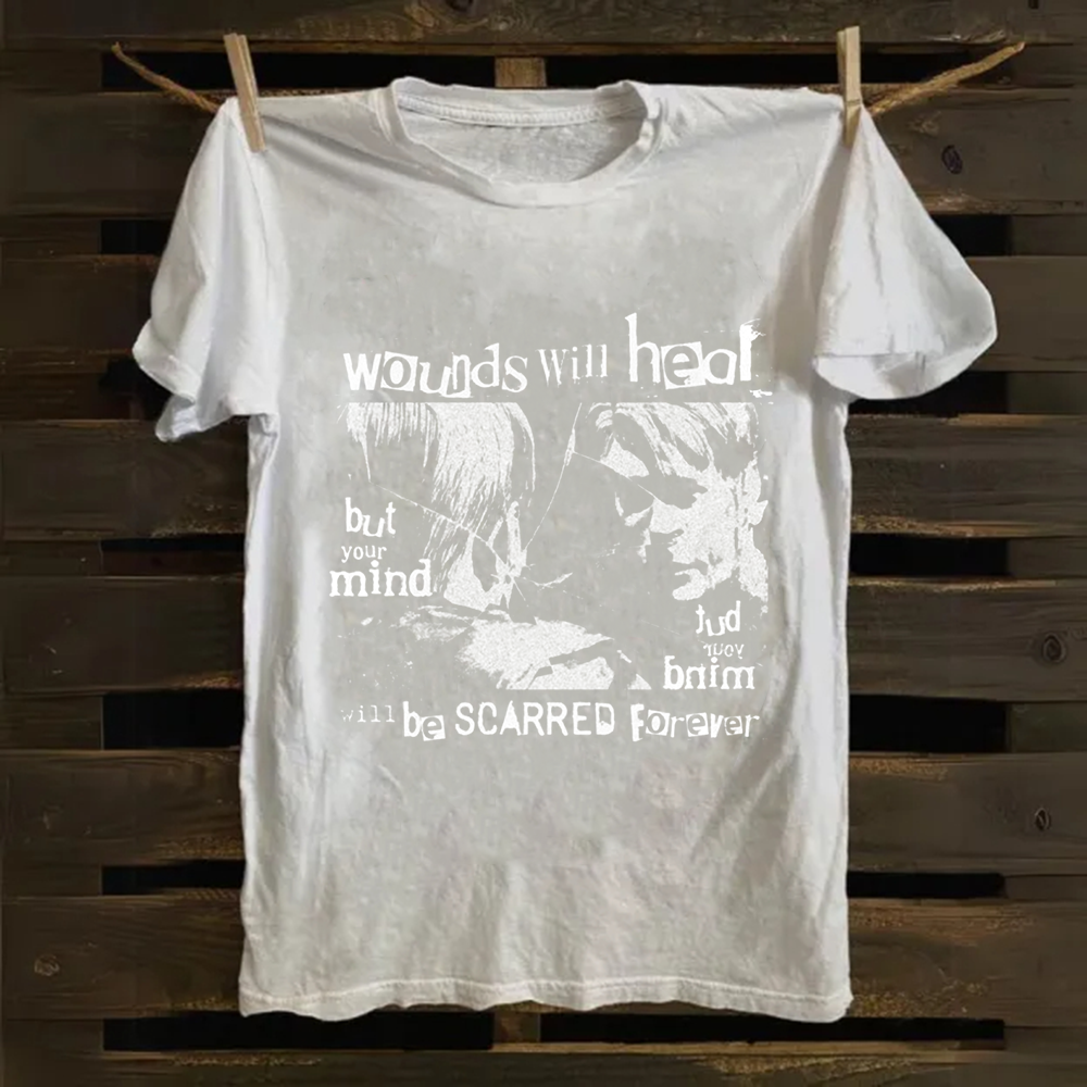 Unisex Vintage Silent Hill Horror Movie Cotton T-Shirt
