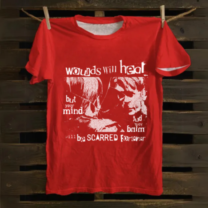 Unisex Vintage Silent Hill Horror Movie Cotton T-Shirt