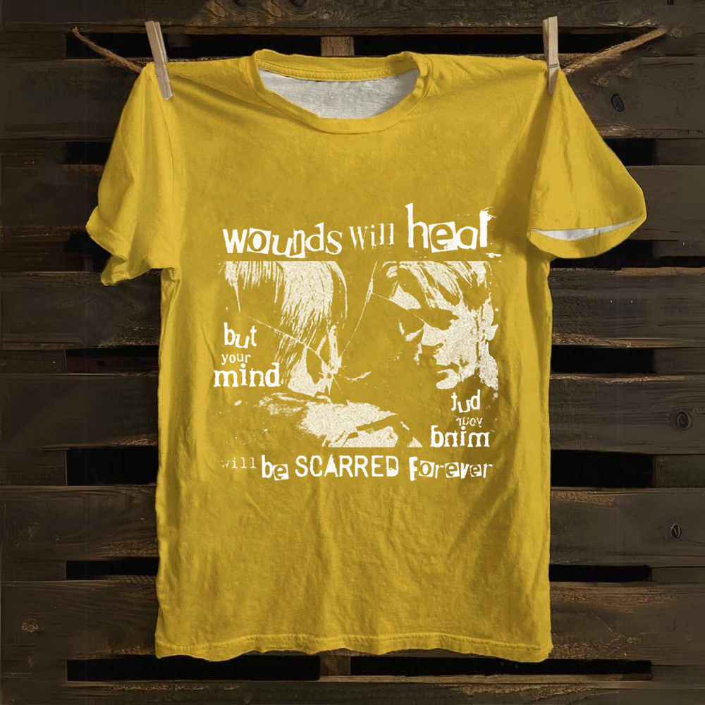 Unisex Vintage Silent Hill Horror Movie Cotton T-Shirt