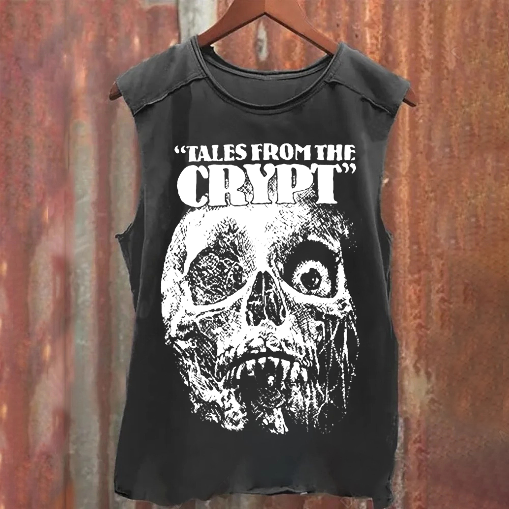 Unisex Washed Tales from the Crypt  Tank Top