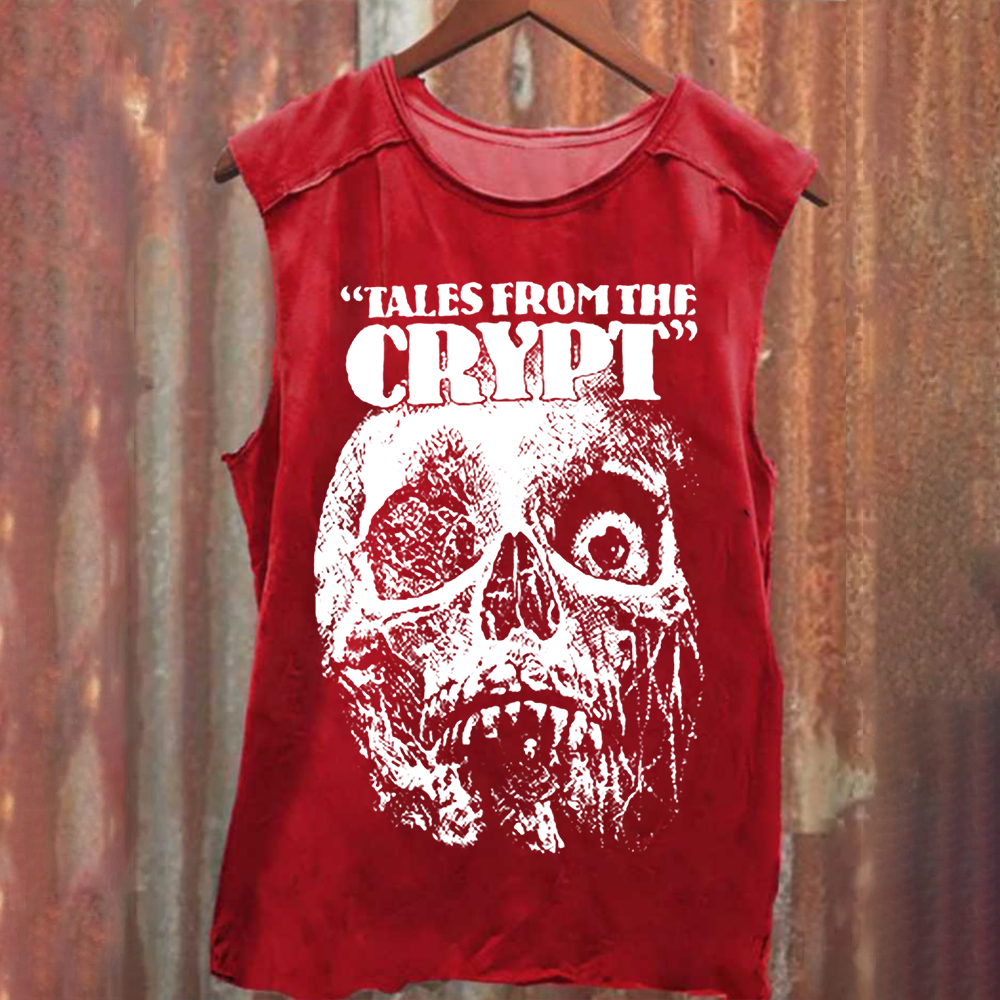 Unisex Washed Tales from the Crypt  Tank Top
