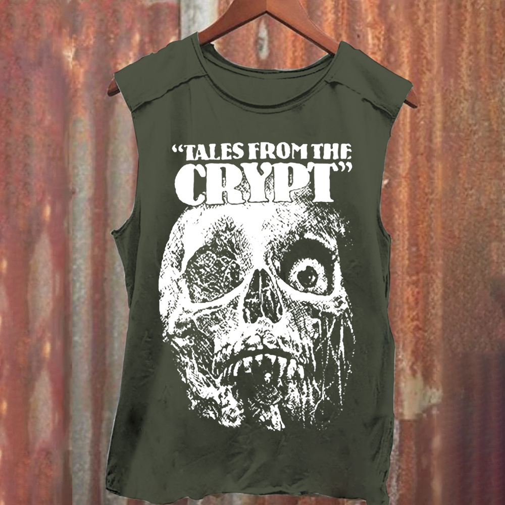 Unisex Washed Tales from the Crypt  Tank Top