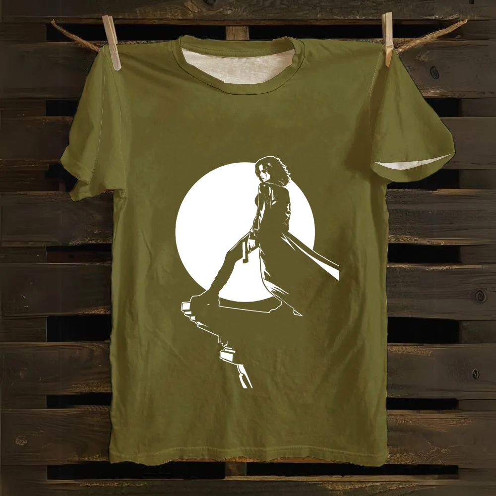Unisex Vintage Underworld Movie  Cotton T-Shirt