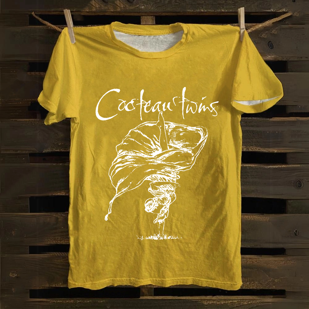 Unisex Vintage Cocteau Twins Band  Cotton T-Shirt