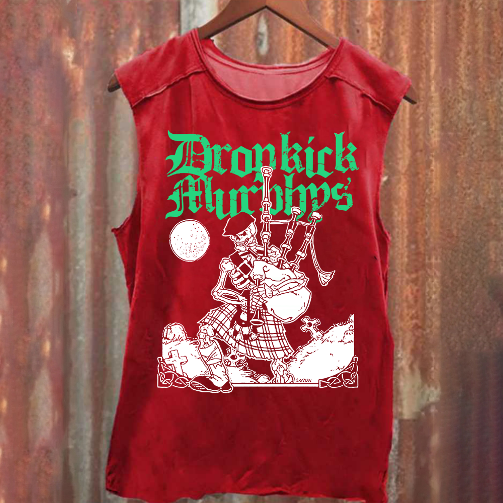 Dropkick Murphys Band Washed Tank Top