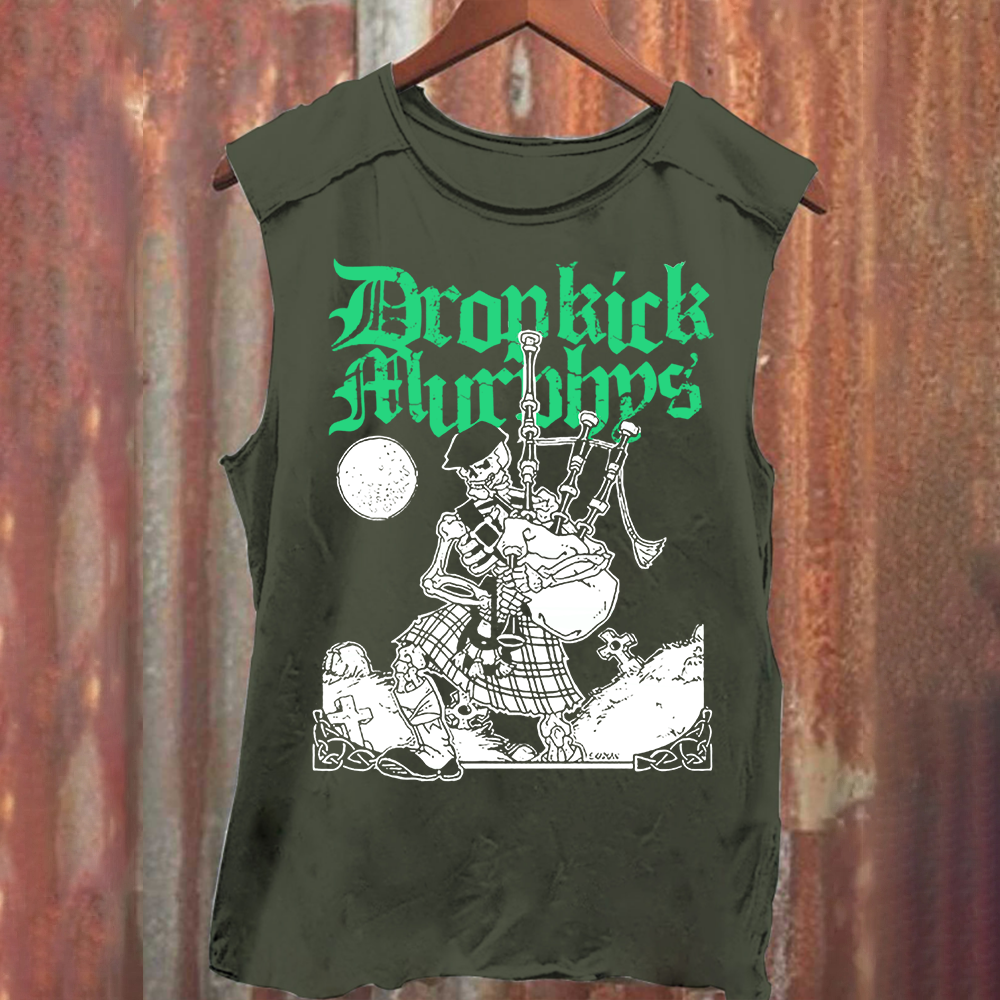 Dropkick Murphys Band Washed Tank Top