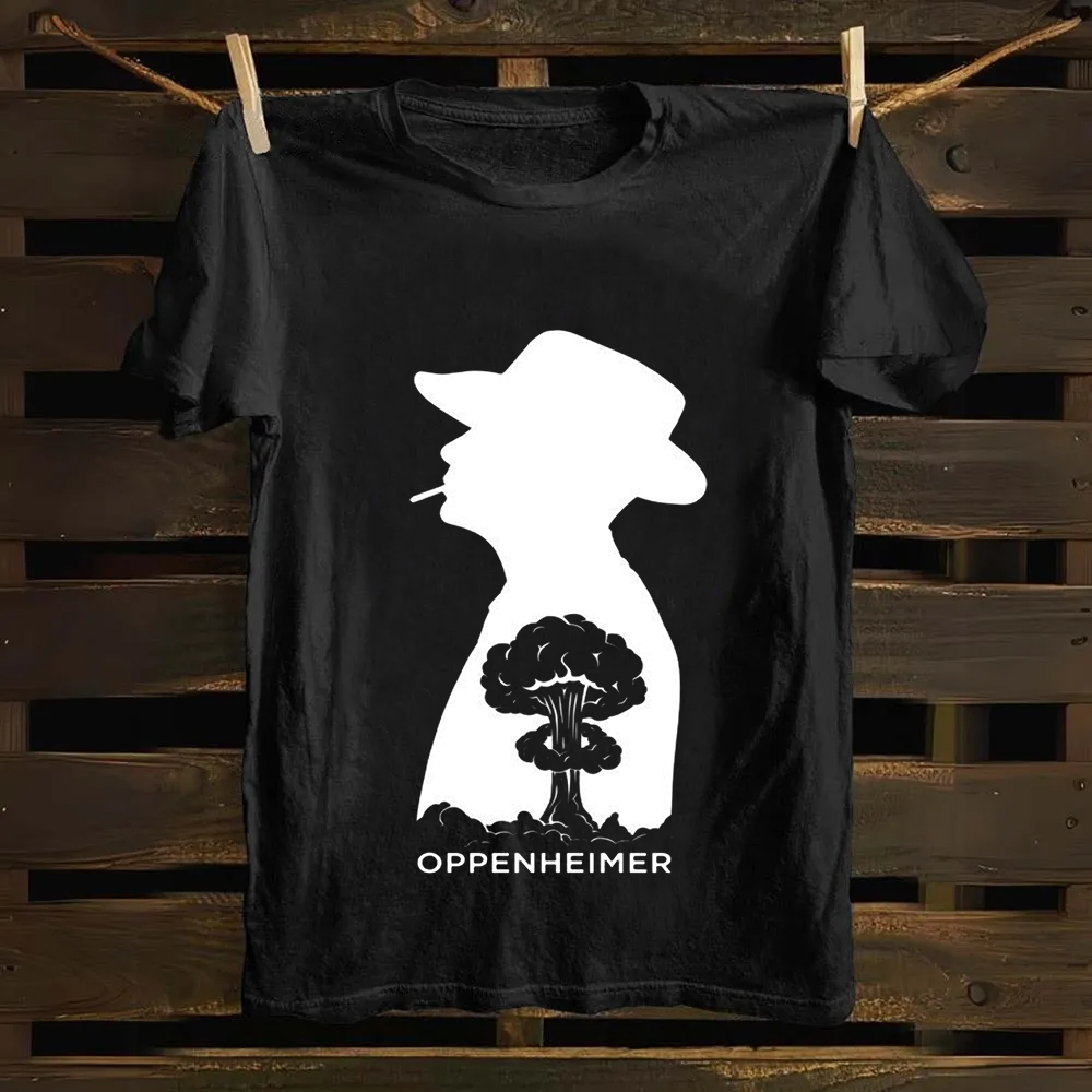 Unisex Vintage  Oppenheimer Movie  Cotton T-Shirt