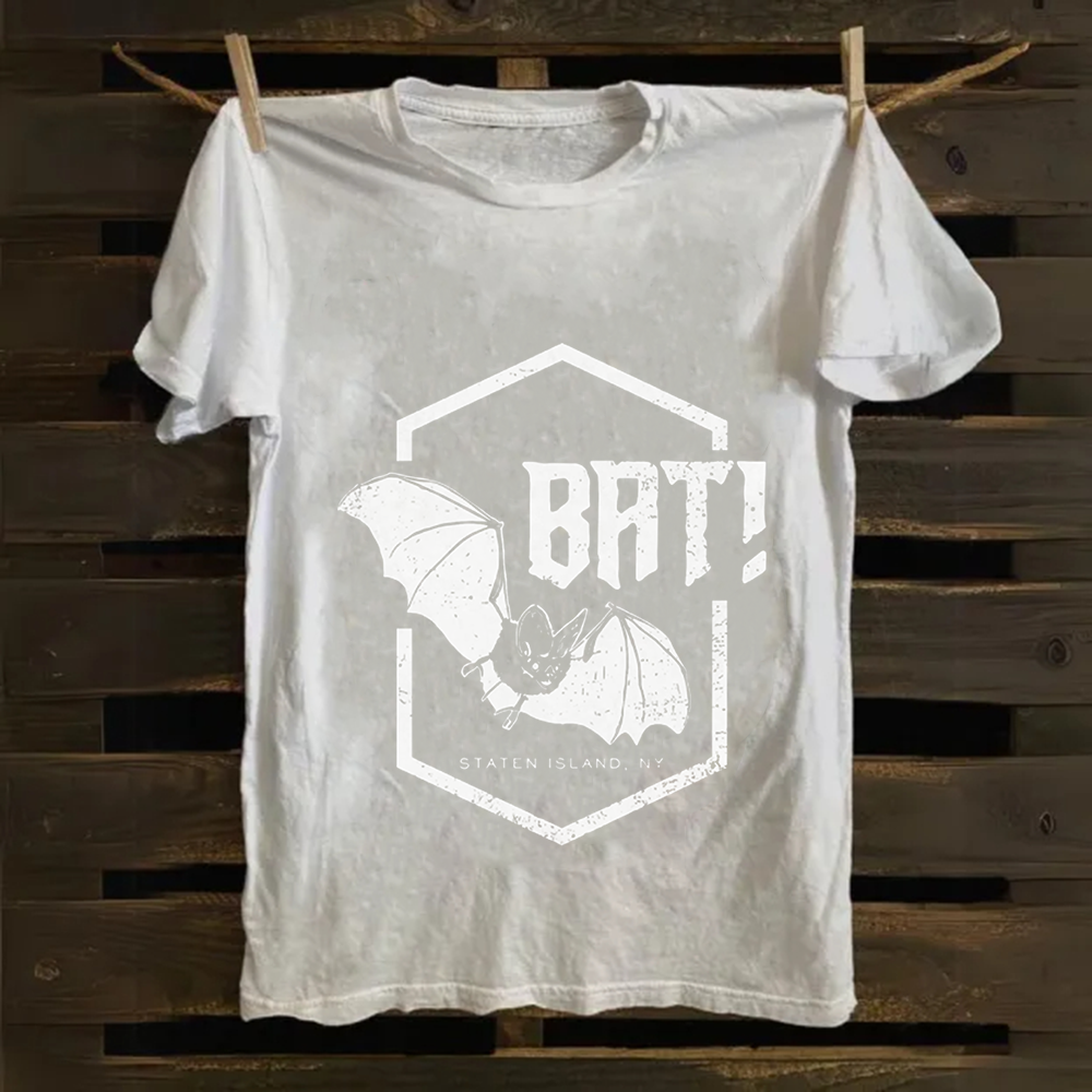 Unisex Vintage Laszlo the Bat Cotton T-Shirt