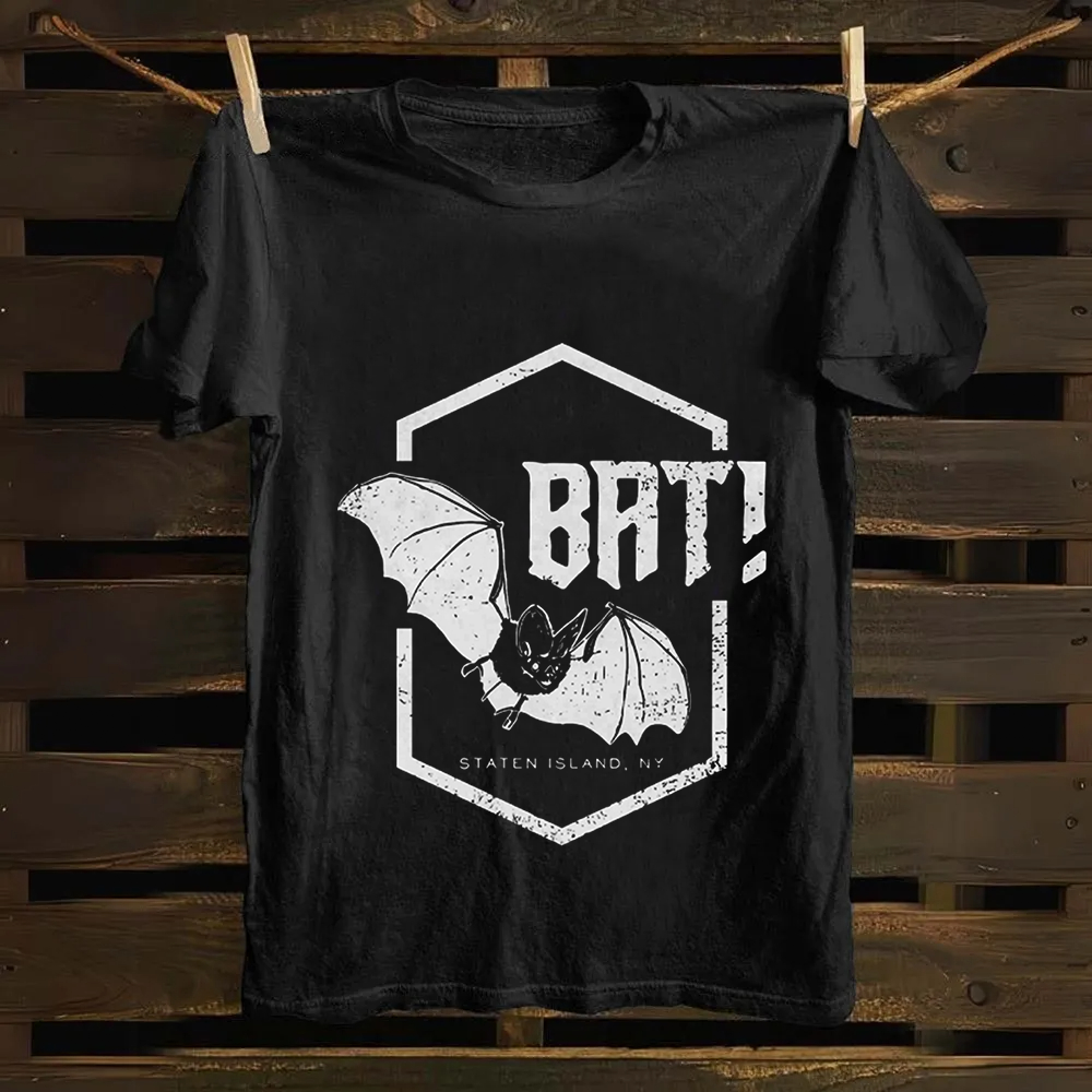 Unisex Vintage Laszlo the Bat Cotton T-Shirt