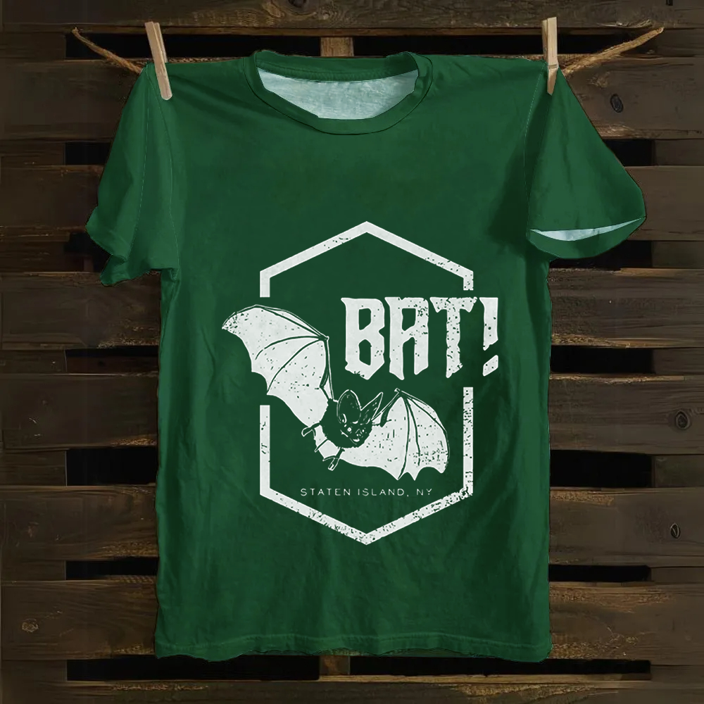 Unisex Vintage Laszlo the Bat Cotton T-Shirt