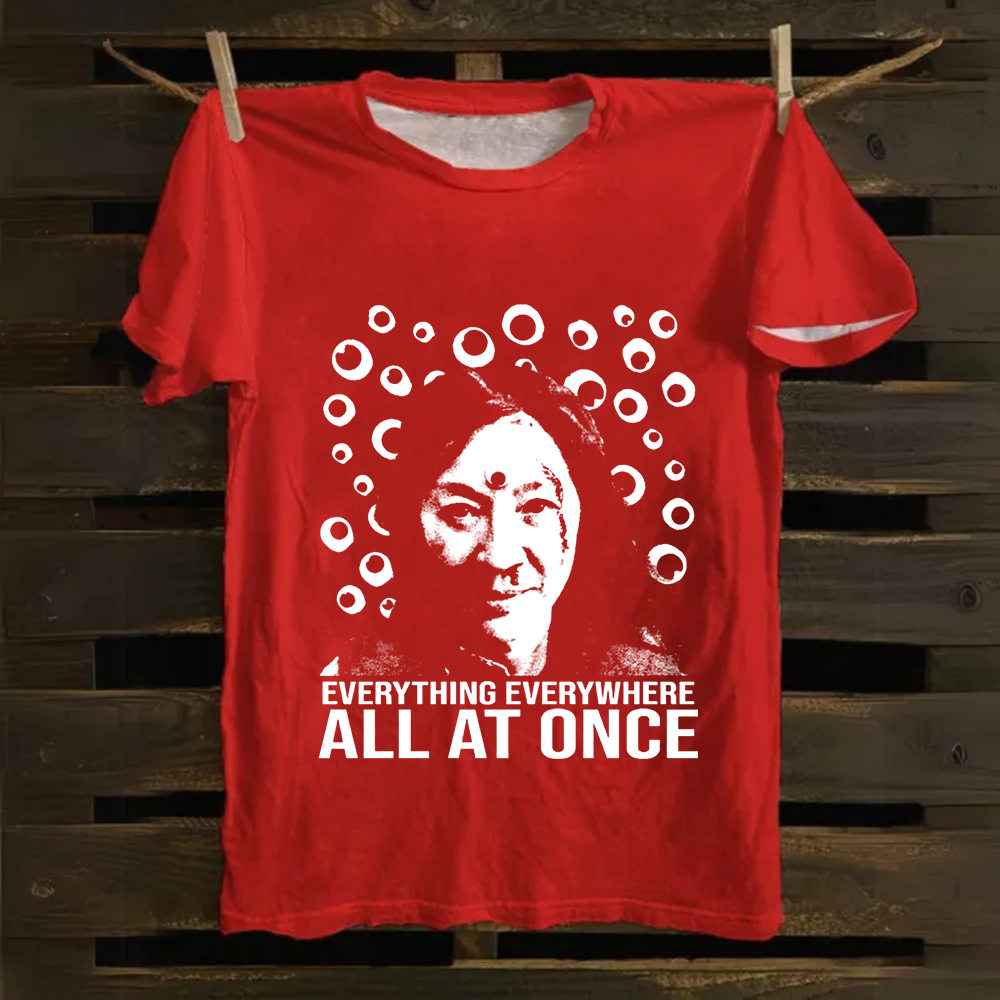 Unisex Vintage  Everything Everywhere All at Once Movie Cotton T-Shirt