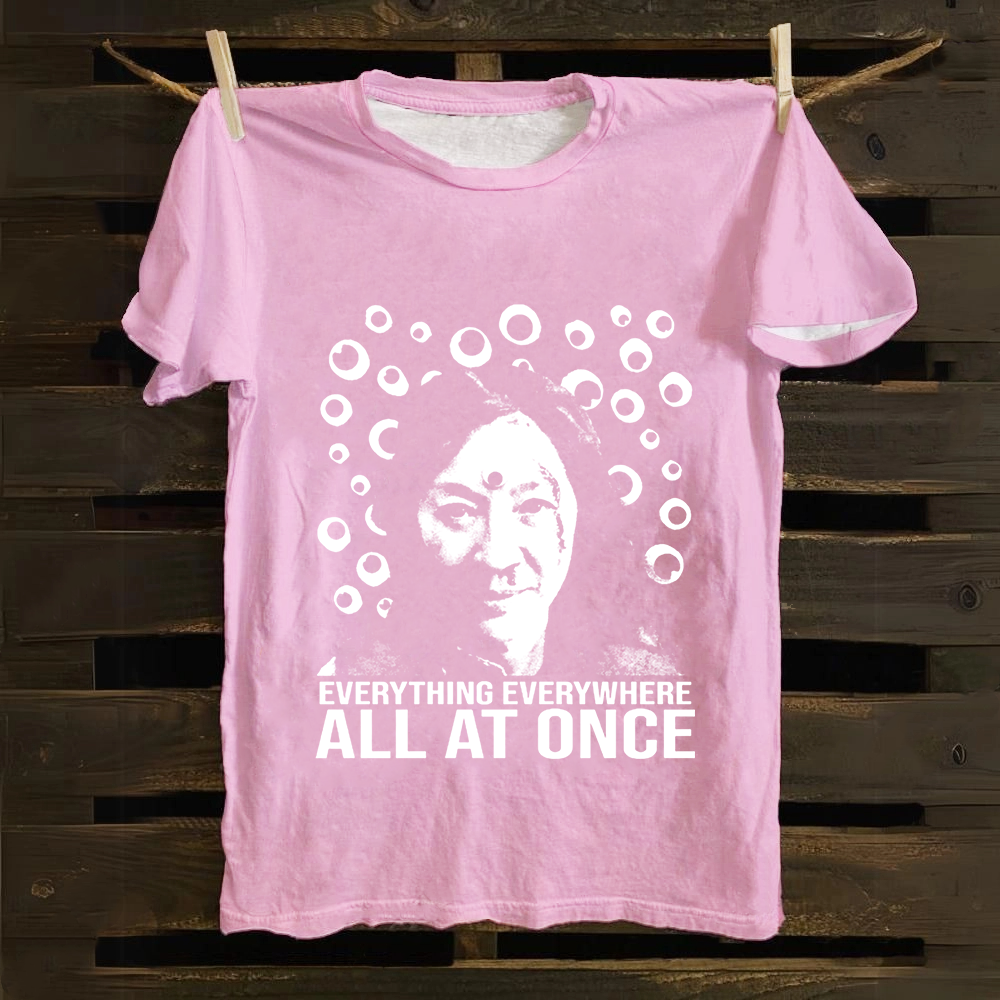 Unisex Vintage  Everything Everywhere All at Once Movie Cotton T-Shirt