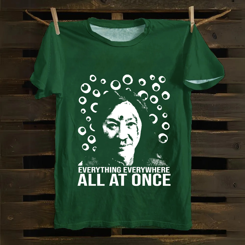 Unisex Vintage  Everything Everywhere All at Once Movie Cotton T-Shirt