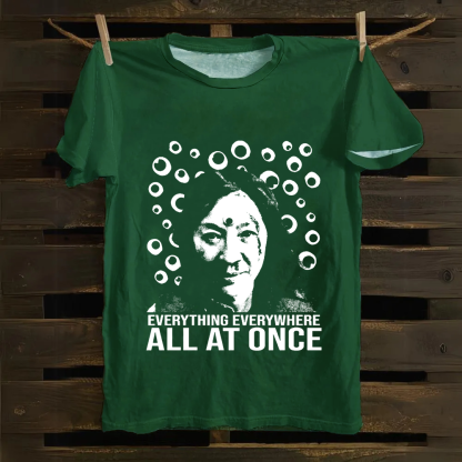 Unisex Vintage  Everything Everywhere All at Once Movie Cotton T-Shirt