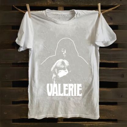 Unisex Vintage Valerie And Her Week Of Wonders Movie Cotton T-Shirt