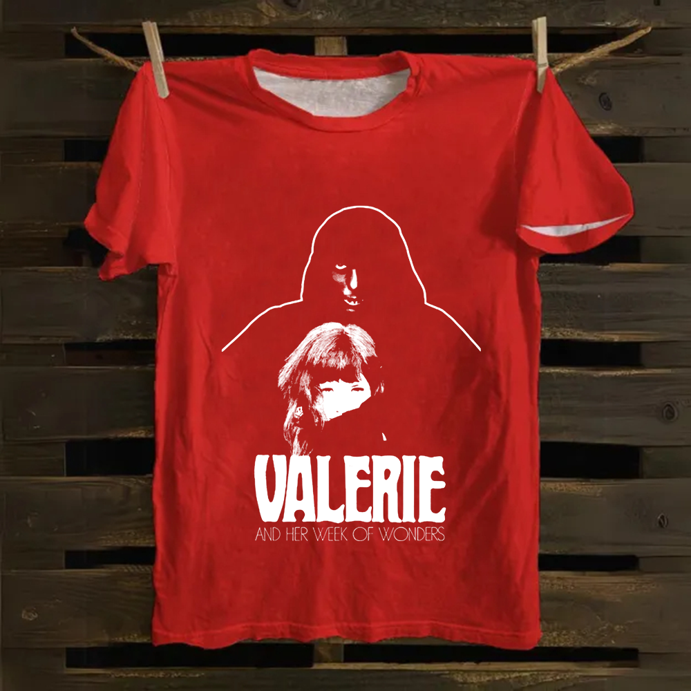 Unisex Vintage Valerie And Her Week Of Wonders Movie Cotton T-Shirt