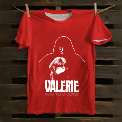 Unisex Vintage Valerie And Her Week Of Wonders Movie Cotton T-Shirt