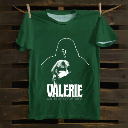 Unisex Vintage Valerie And Her Week Of Wonders Movie Cotton T-Shirt