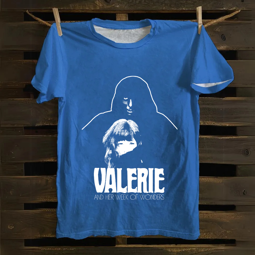 Unisex Vintage Valerie And Her Week Of Wonders Movie Cotton T-Shirt