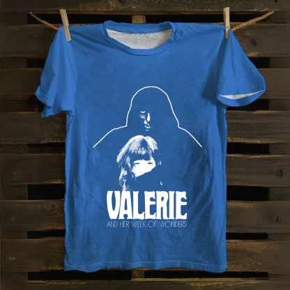 Unisex Vintage Valerie And Her Week Of Wonders Movie Cotton T-Shirt