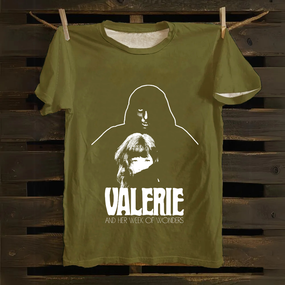 Unisex Vintage Valerie And Her Week Of Wonders Movie Cotton T-Shirt