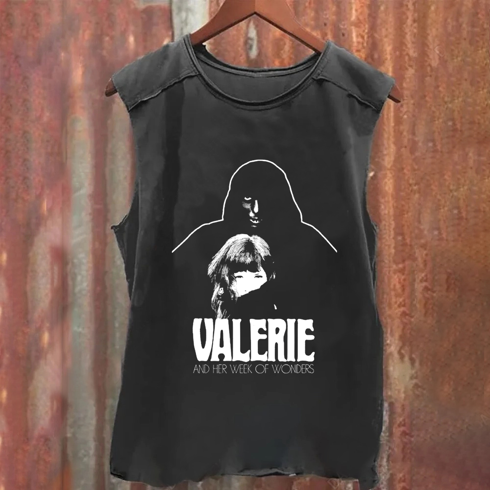 Unisex Vintage Washed Valerie And Her Week Of Wonders Movie Tank Top
