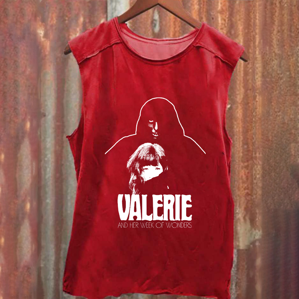 Unisex Vintage Washed Valerie And Her Week Of Wonders Movie Tank Top